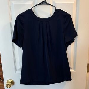 J. Crew Classic Navy Women's Blouse